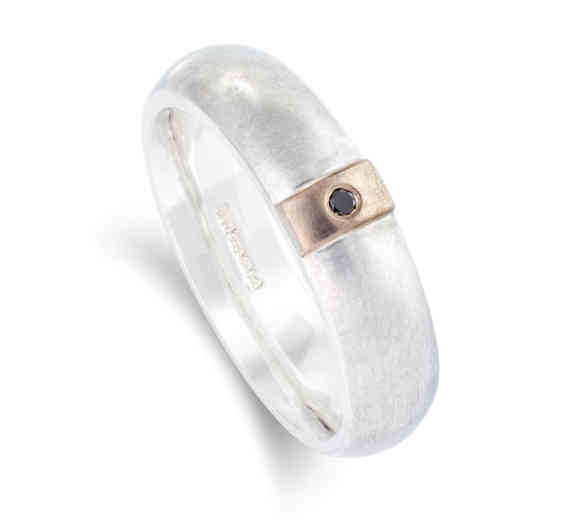 Black Diamond Ring
