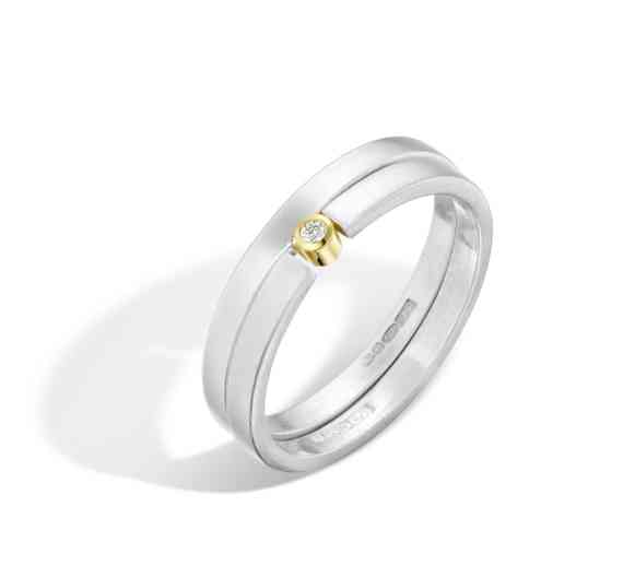 Single Slim Puzzle Ring
